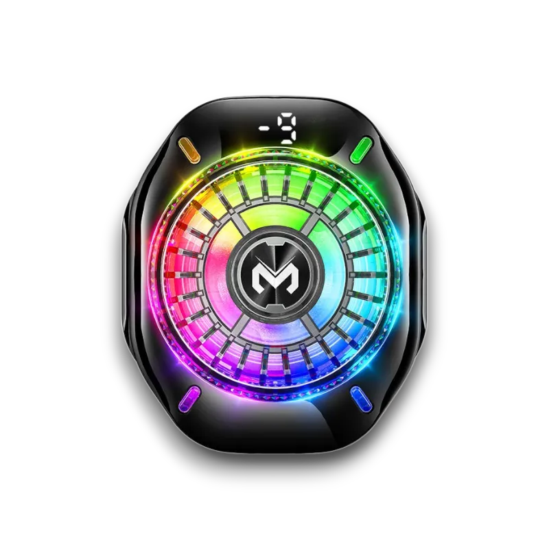MEMO CX10 Phone Cooler | RGB Lights | Magnetic Clip |Gaming