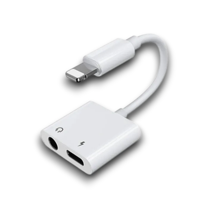 JOYROOM Lightning to 3.5mm+Lightning Audio Converter