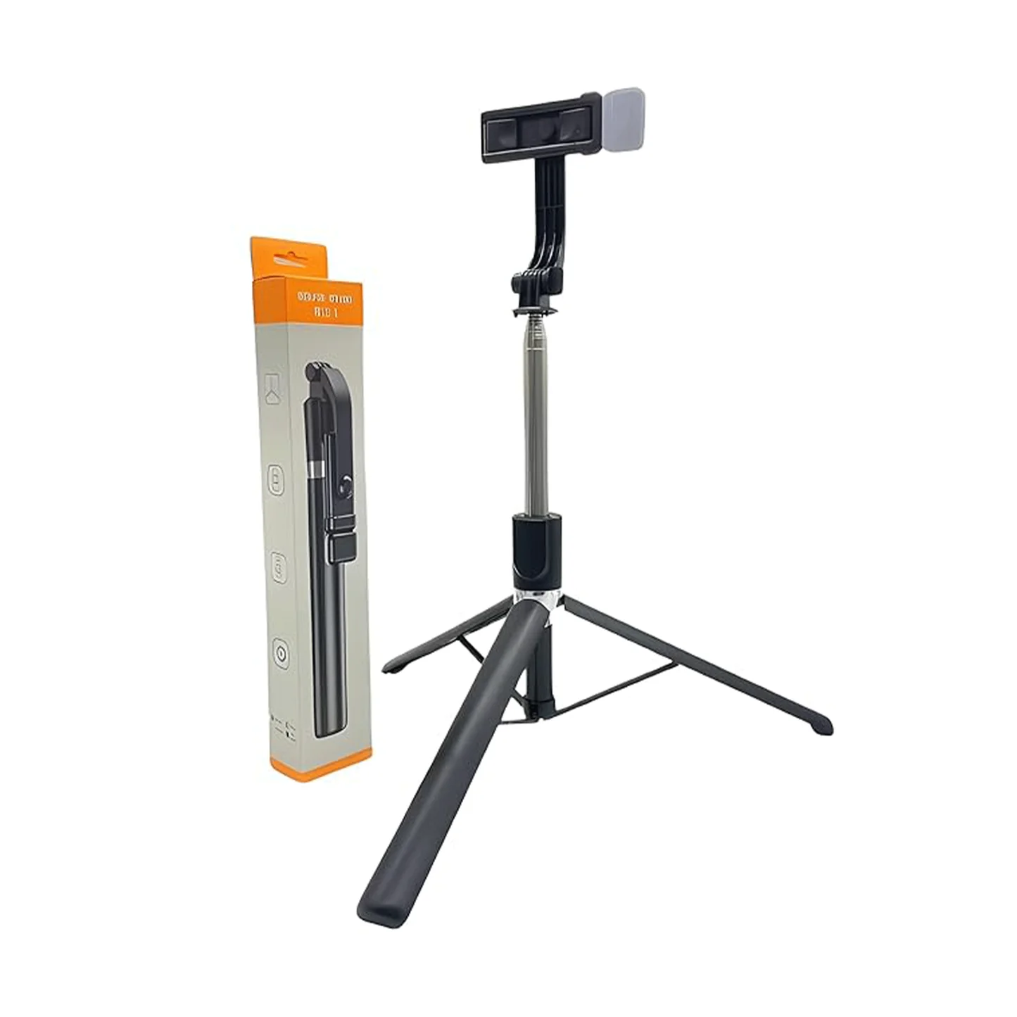 4-in-1 R1SL Bluetooth Selfie Stick Tripod with LED Light
