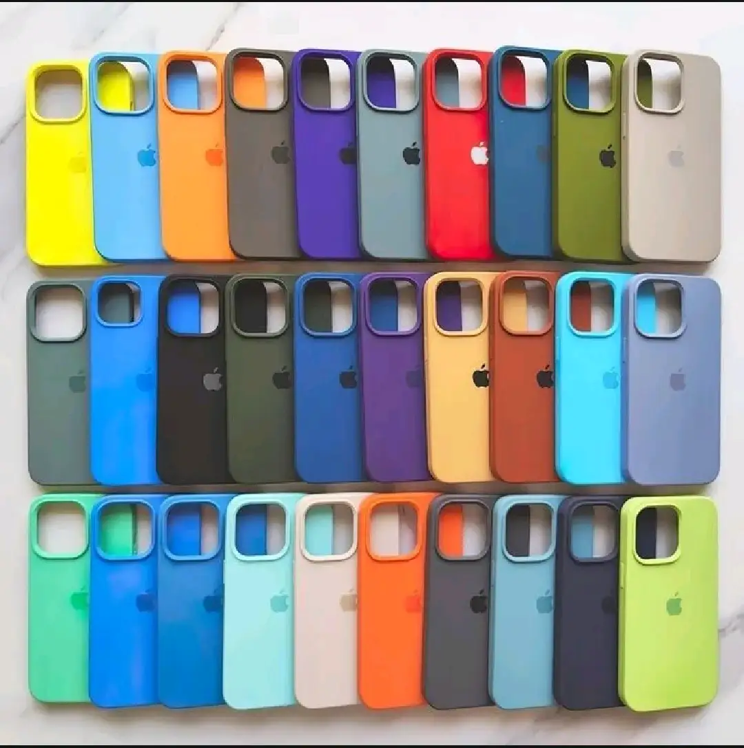 Premium Soft-Touch Silicone Case – Durable Protection for iPhone 7 to 17 Pro Max Models