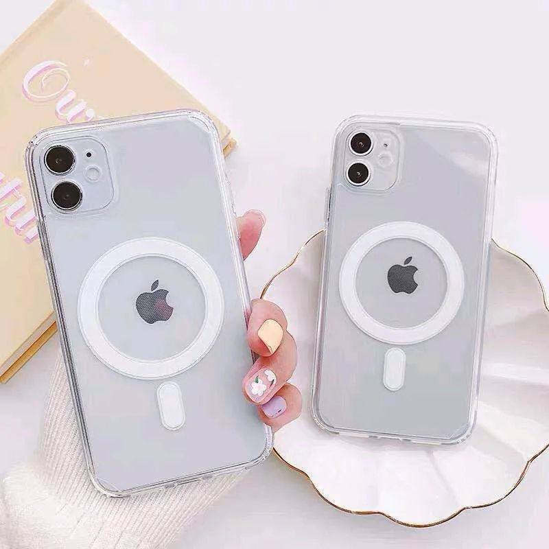 iPhone clear magsafe case 11/12/13/14/15/16/17best quality 100%