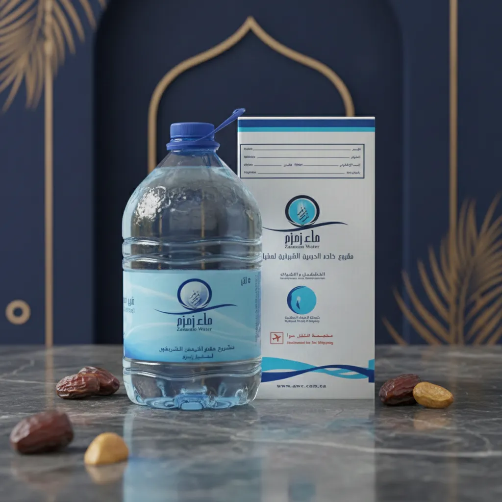 Zam Zam 5 litre bottle
