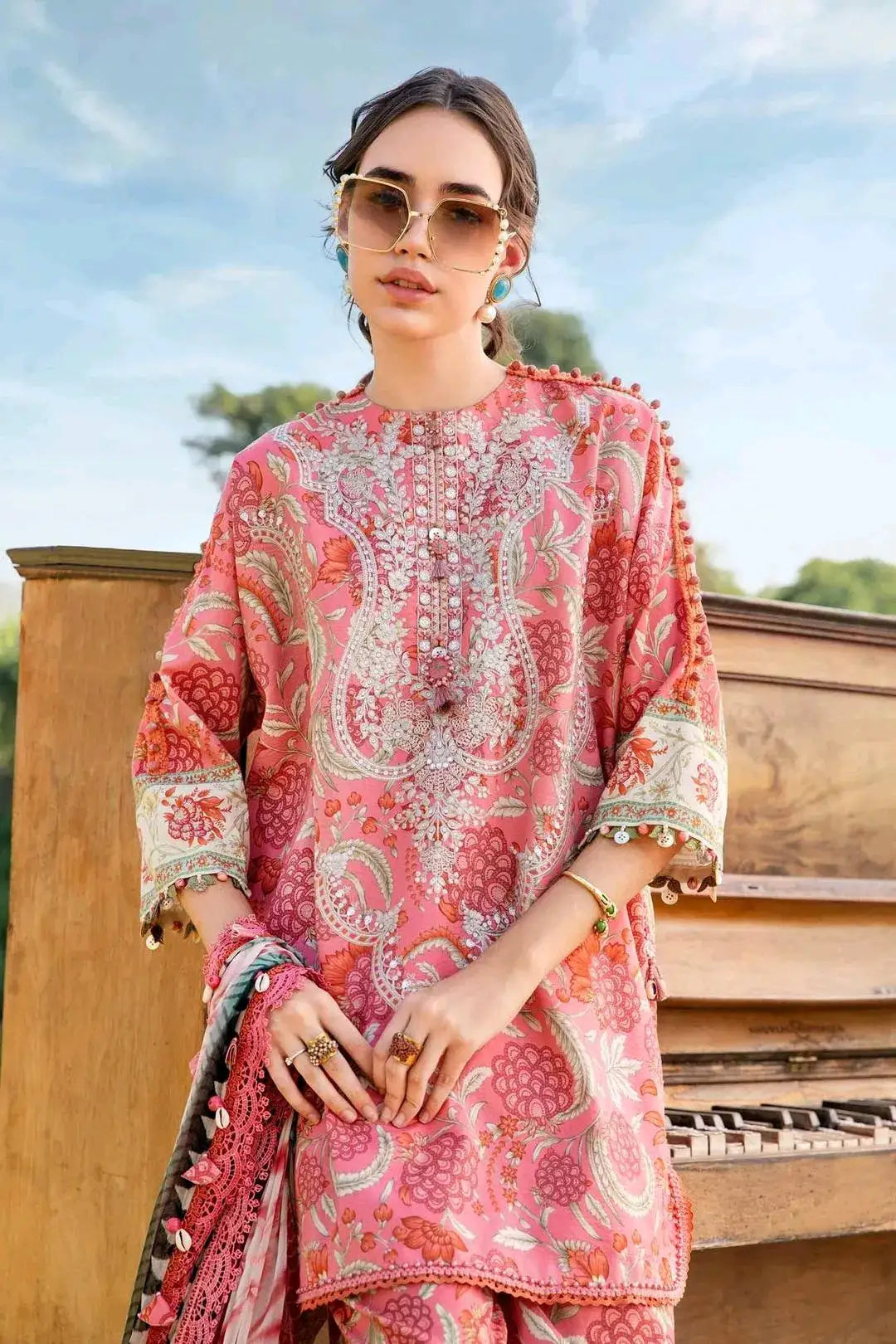 MARIA .B lawn 3 pieces