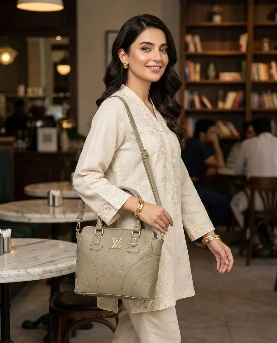 Formal shoulder bag