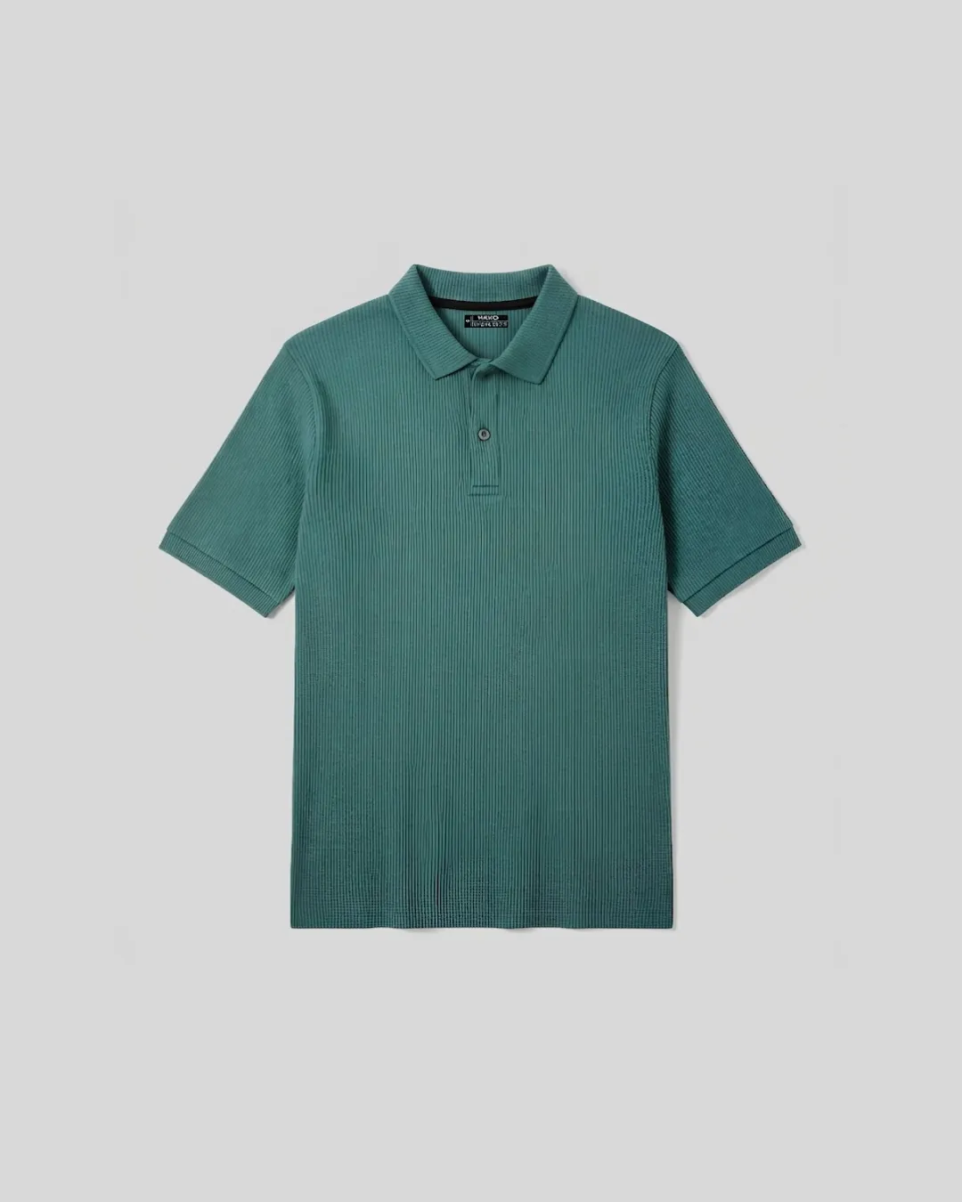 TEXTURED POLO | EMERALD GREEN