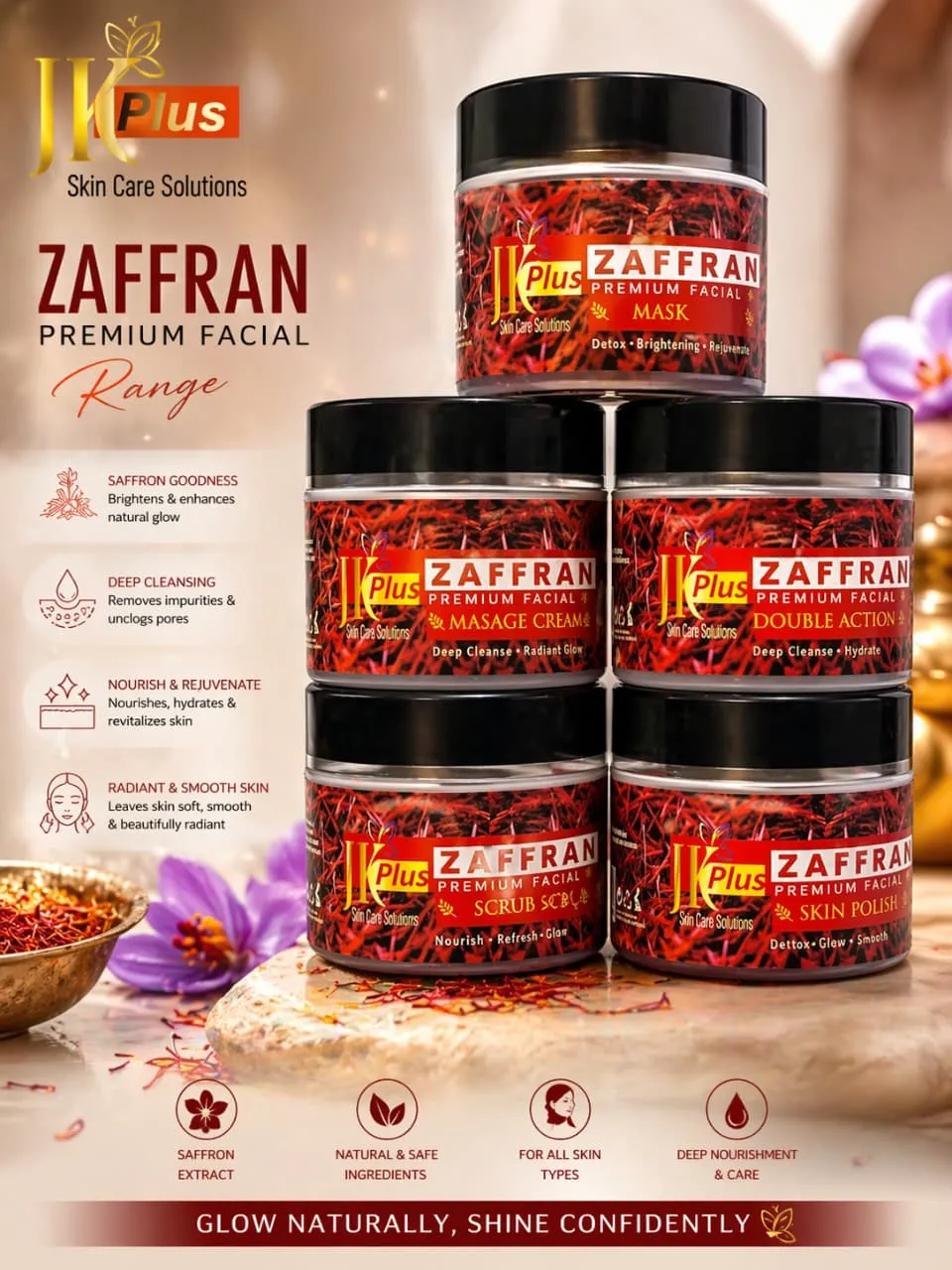 JK Zaffrani Facial Set