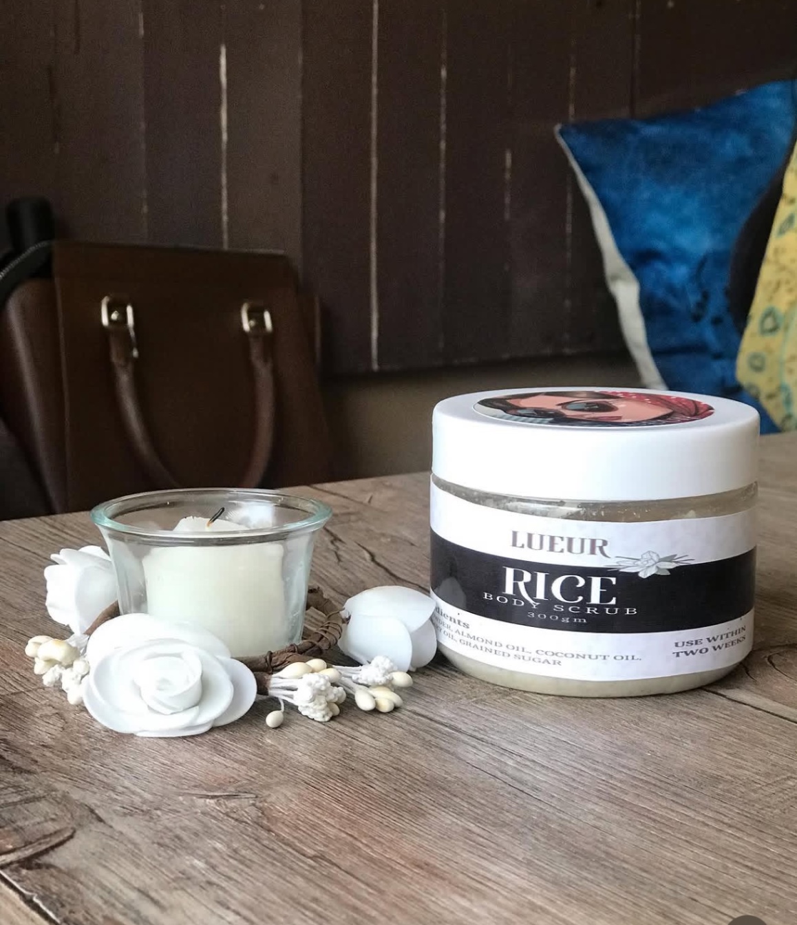 LUEUR Rice Scrub