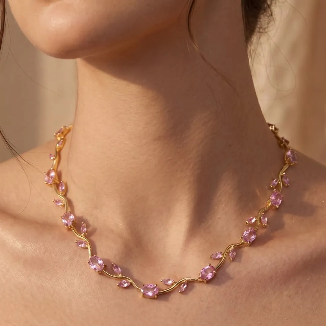 Viral Tulip Necklace
