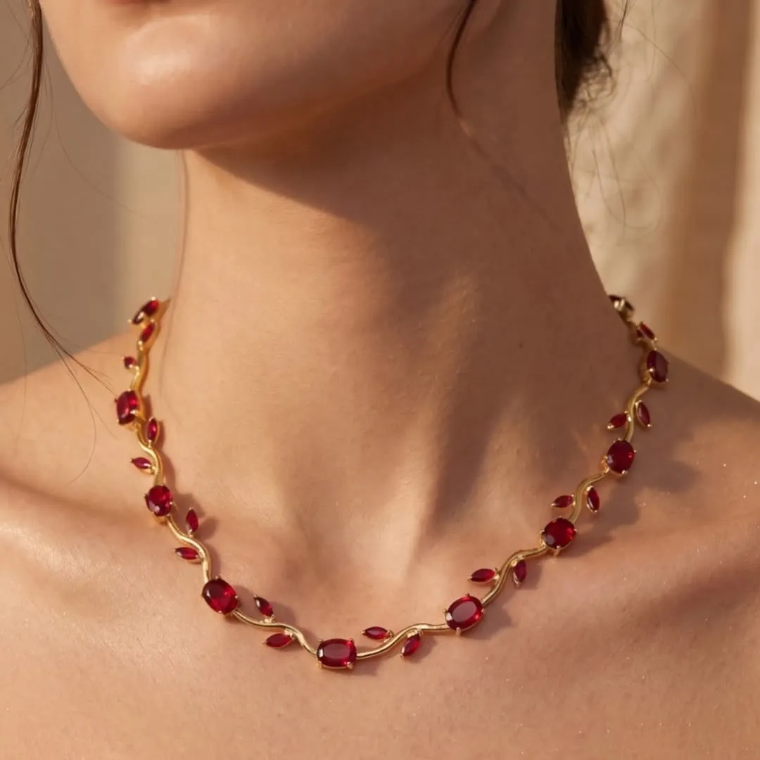 Viral Tulip Necklace