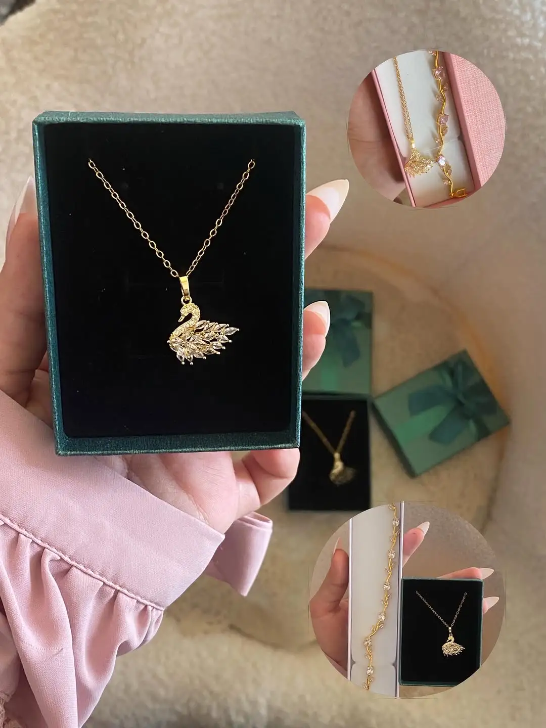 Swan 🦢 Loyalty Necklace – Elegant Minimal Jewelry