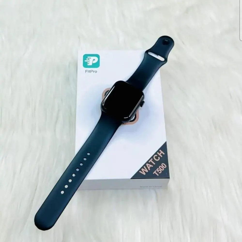 Smartwatch T500 Bluetooth with 2.5D Glass and Silicon Strap