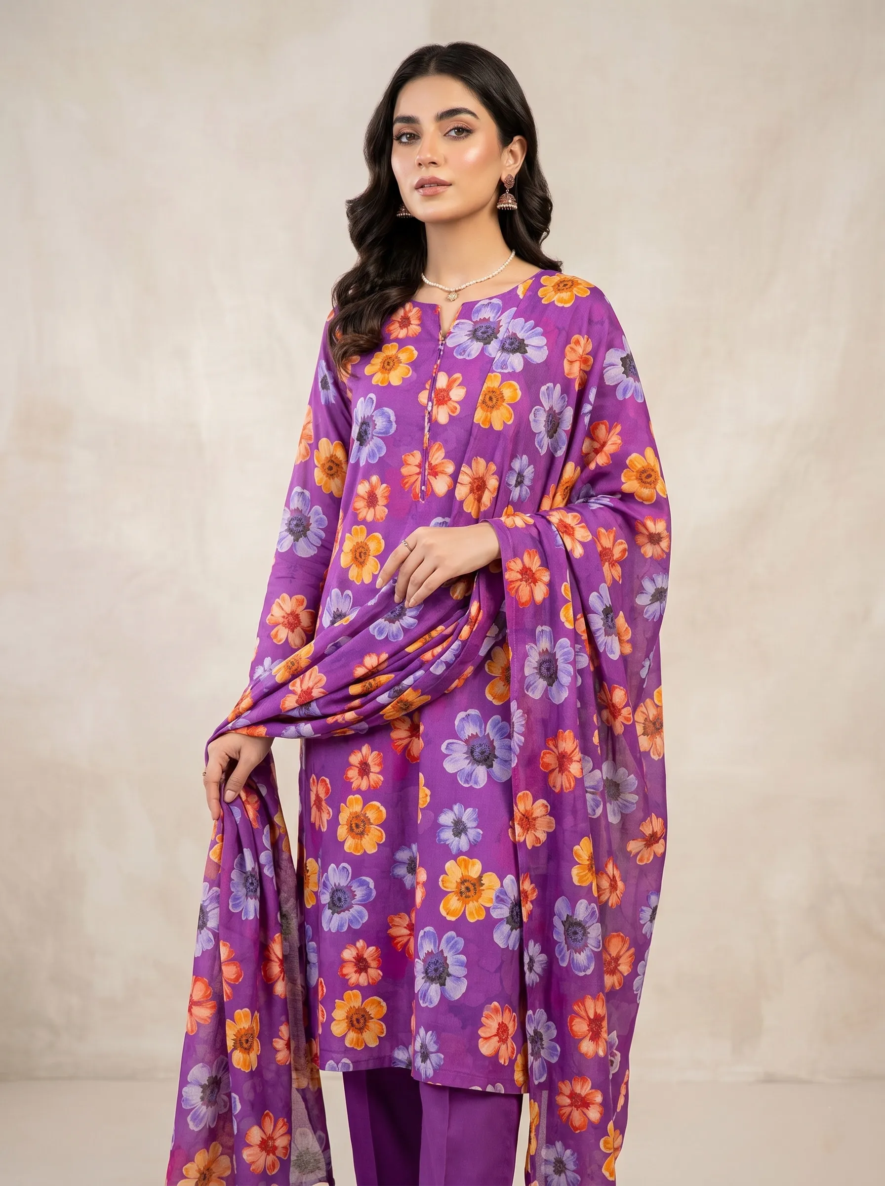ZEEN Printed Lawn Suit Unstitched Collection