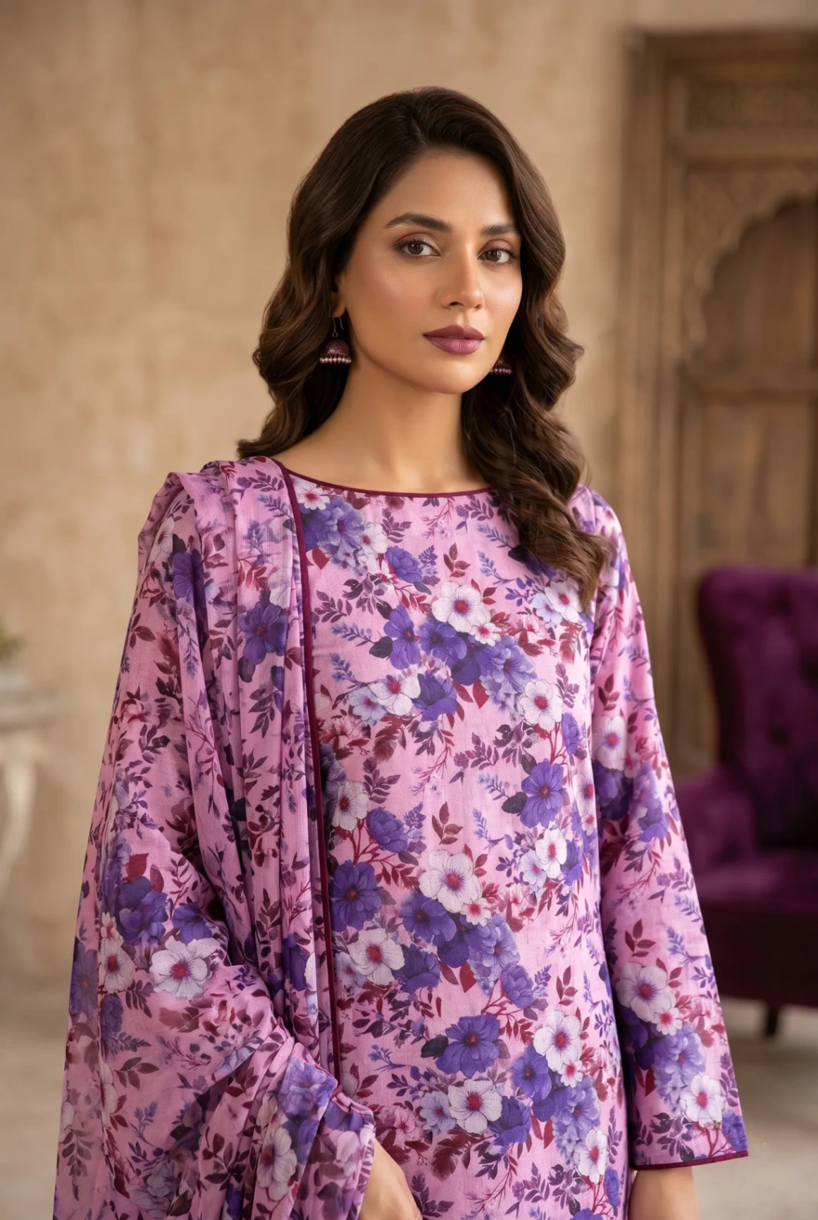 ZEEN Printed Lawn Suit Unstitched Collection
