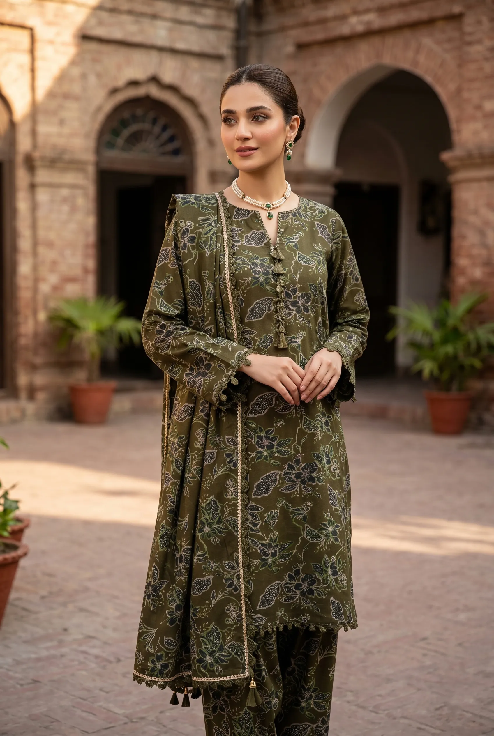 ZEEN Printed Lawn Suit Unstitched Collection