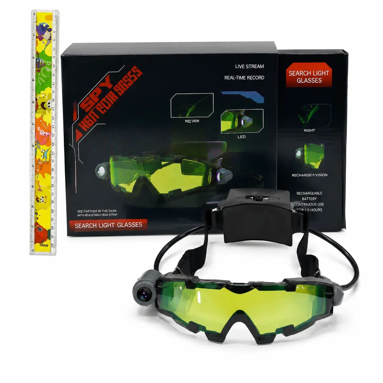 SPY Night Vision Goggles for Kids – Search Light Glasses