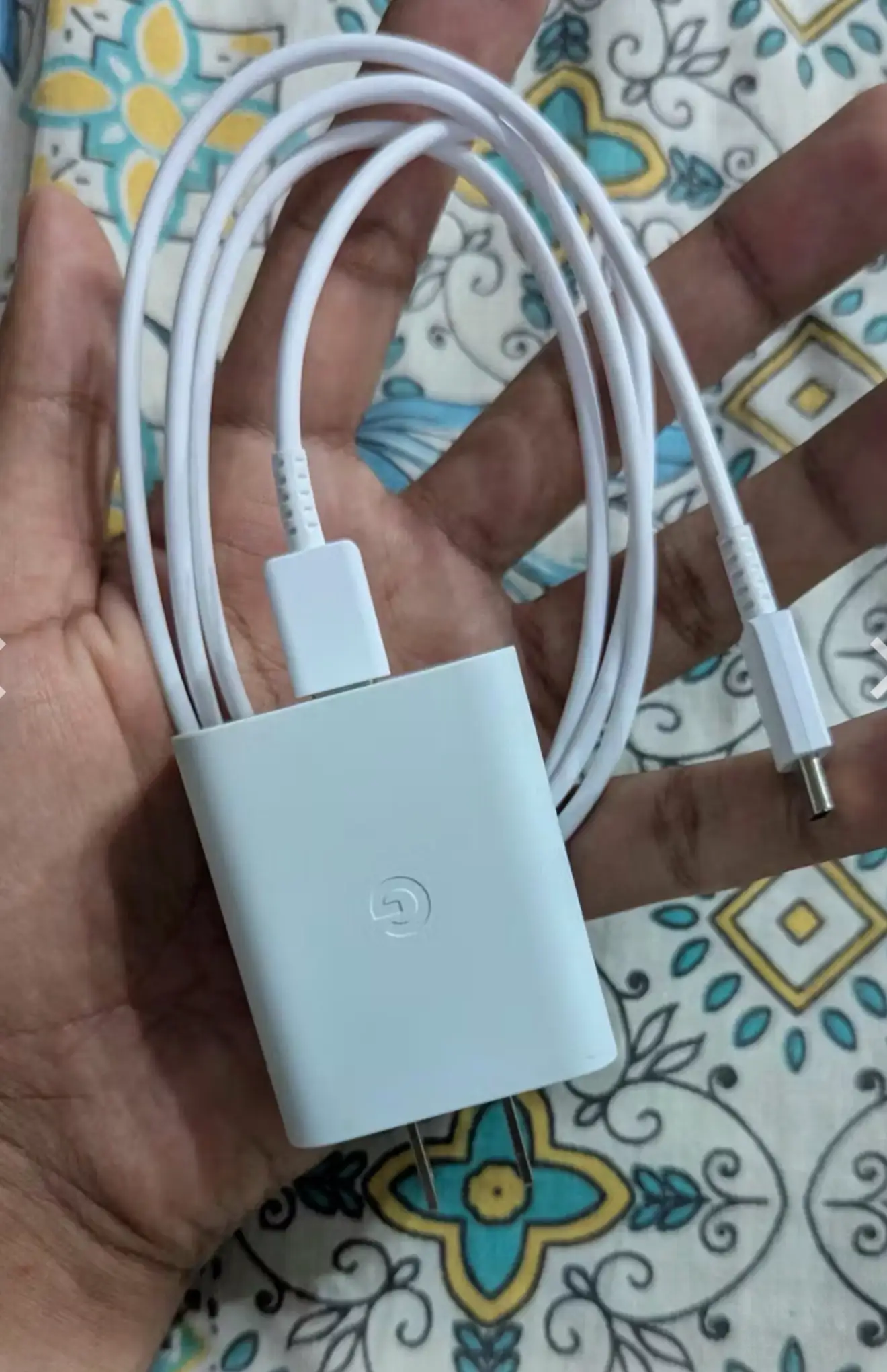 Google Pixel 30W Original Charger + USB-C Cable (Box Pulled | 100% Genuine | Fast Charging)