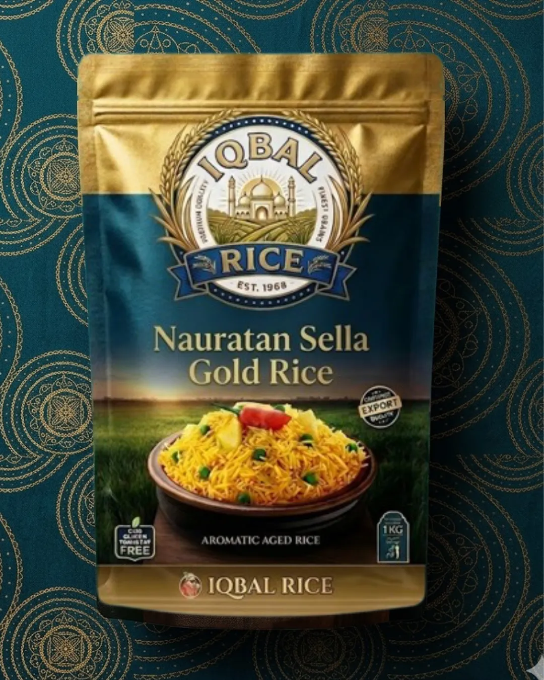 Royal Gold — Parboiled (Sella)  Basmati Rice