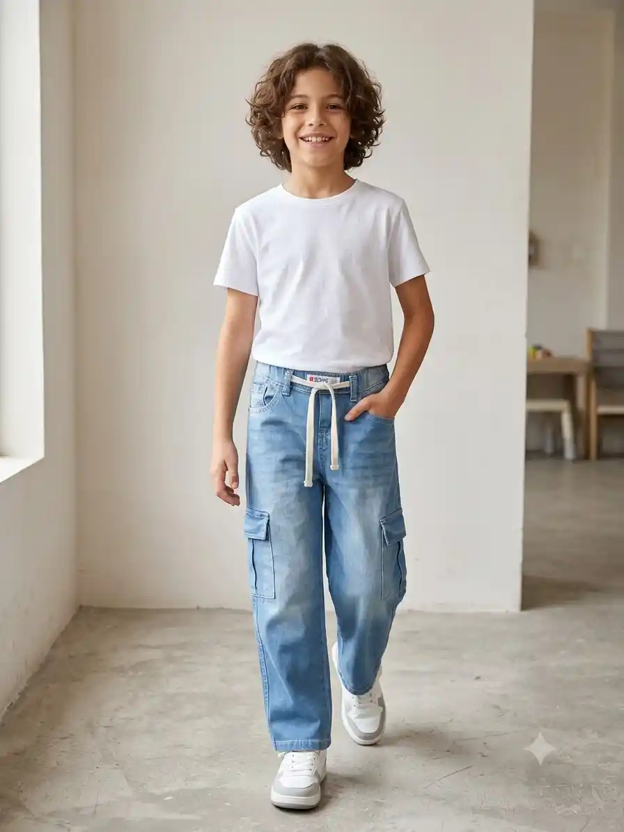 six pockets jeans