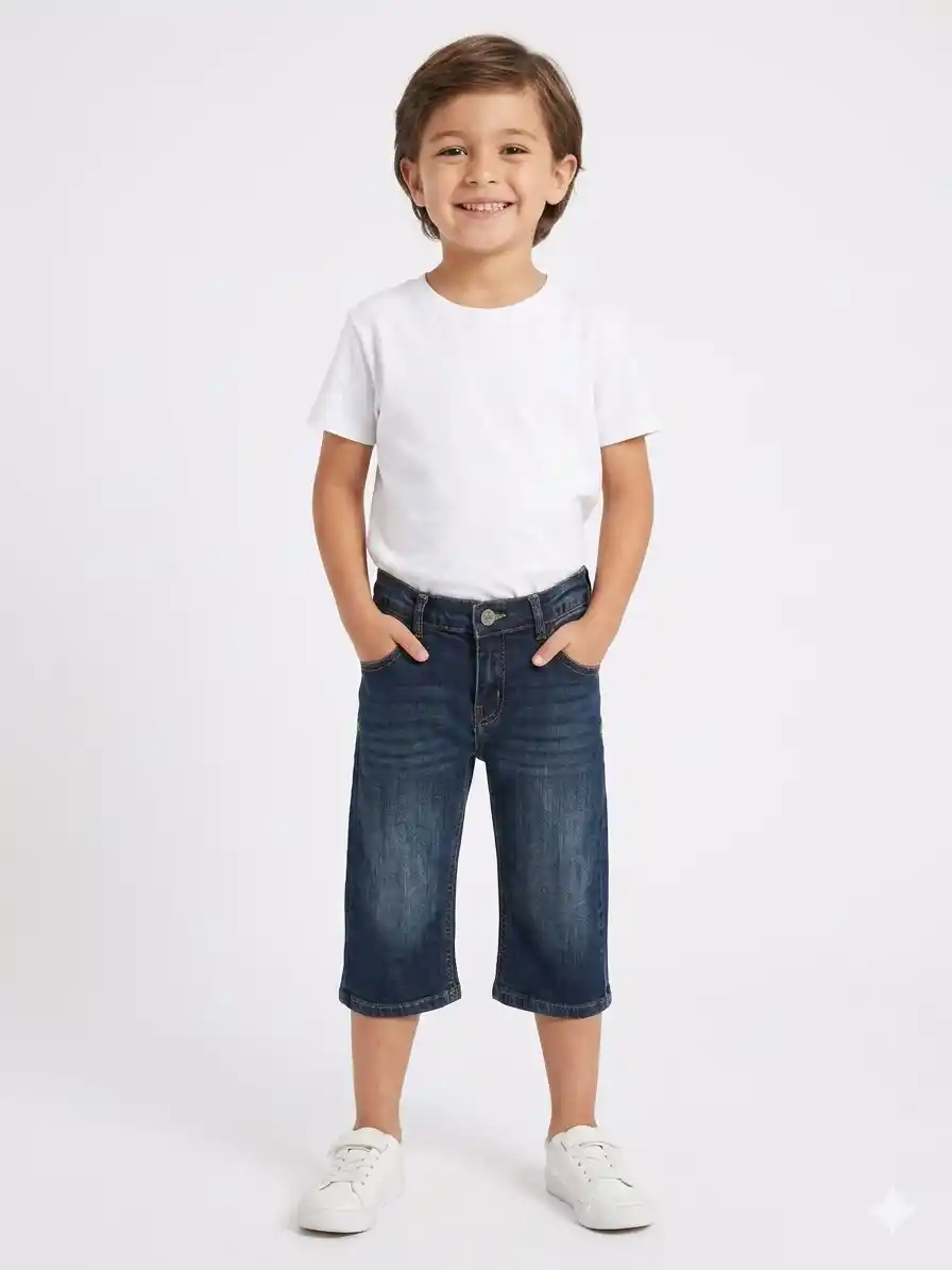 3 quarter short jeans