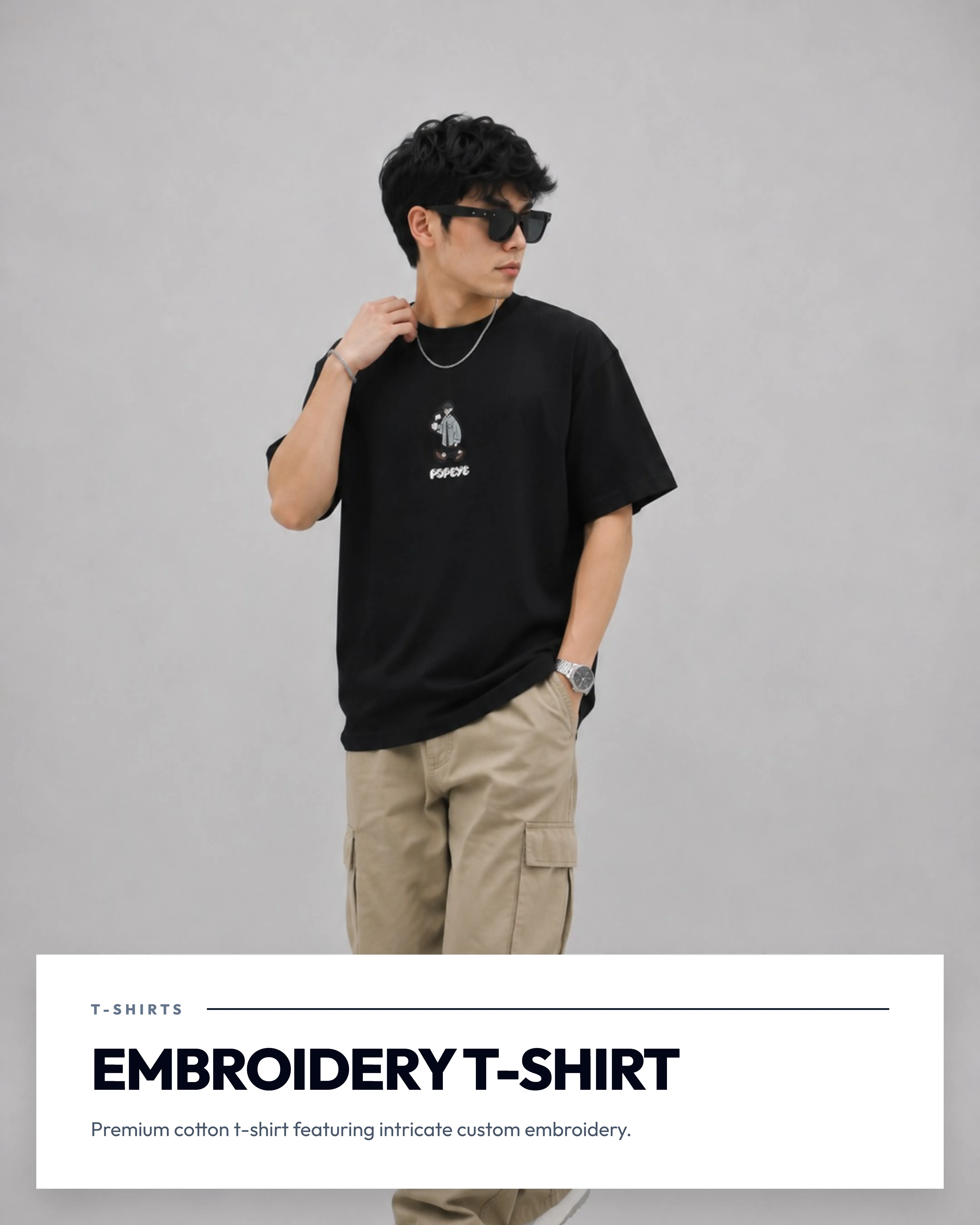 Embroidery T-Shirt