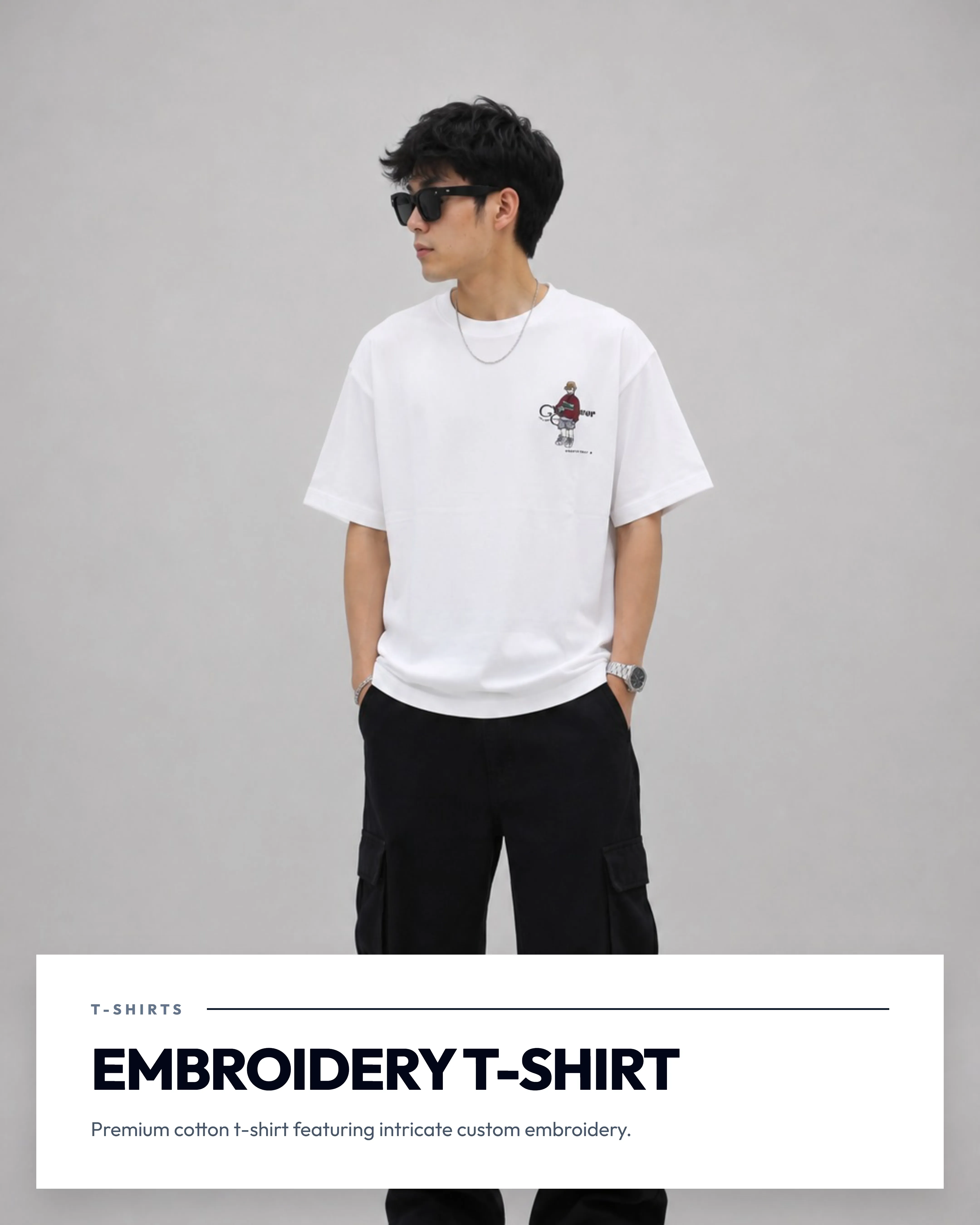 Embroidery T-Shirt