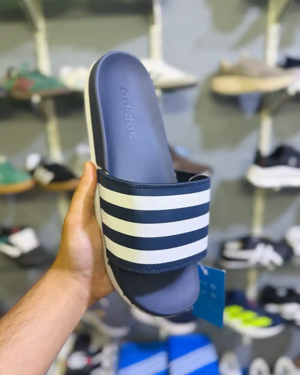 Adi Adilette Slides - Blue