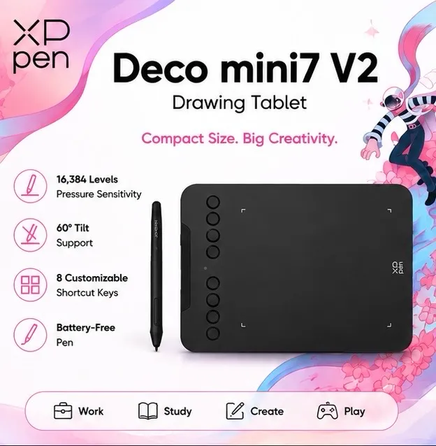 Xp pen deco mini7 v2
