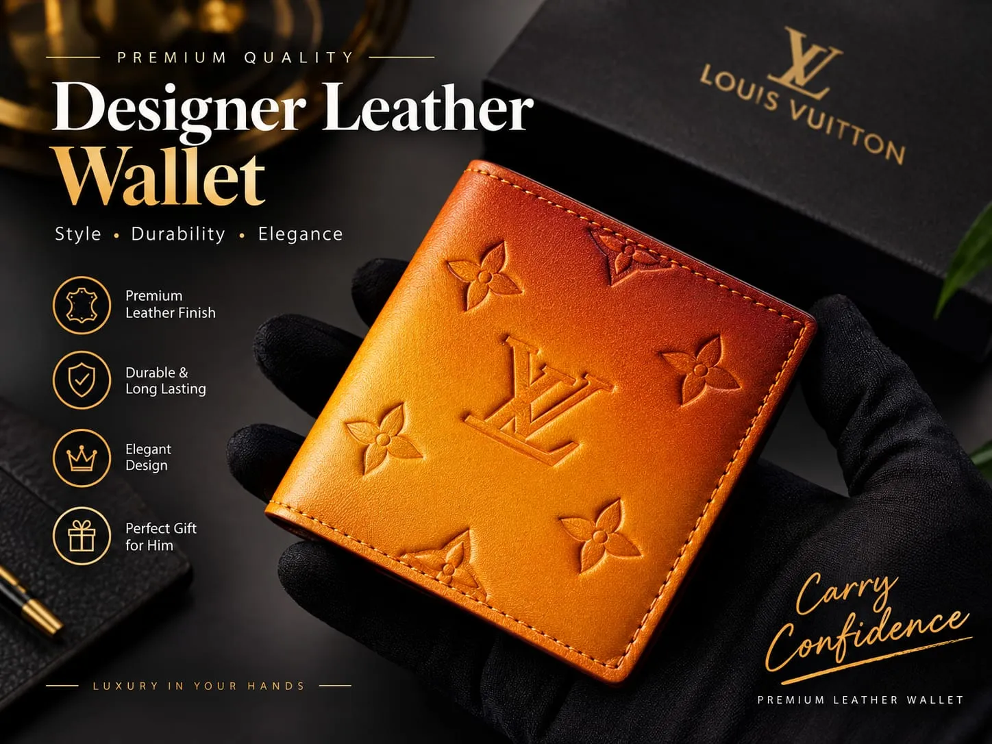 Premium Luxury Leather Wallet for Men
