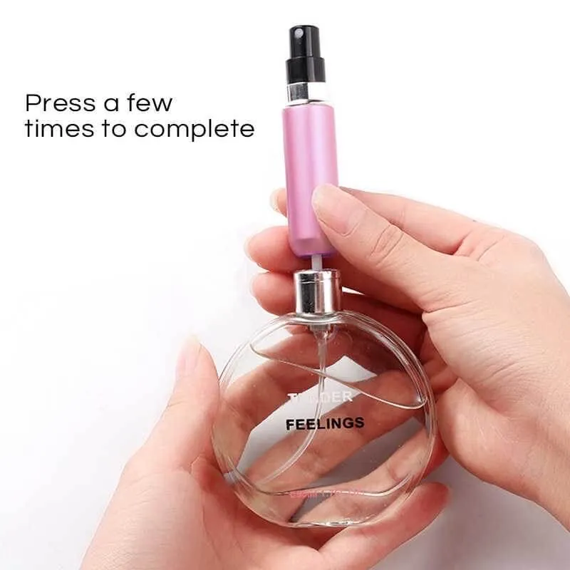 Mini Refillable Perfume Bottle And Atomizer | Mini Perfume Refilable Automizer Spray Bottle for Mult
