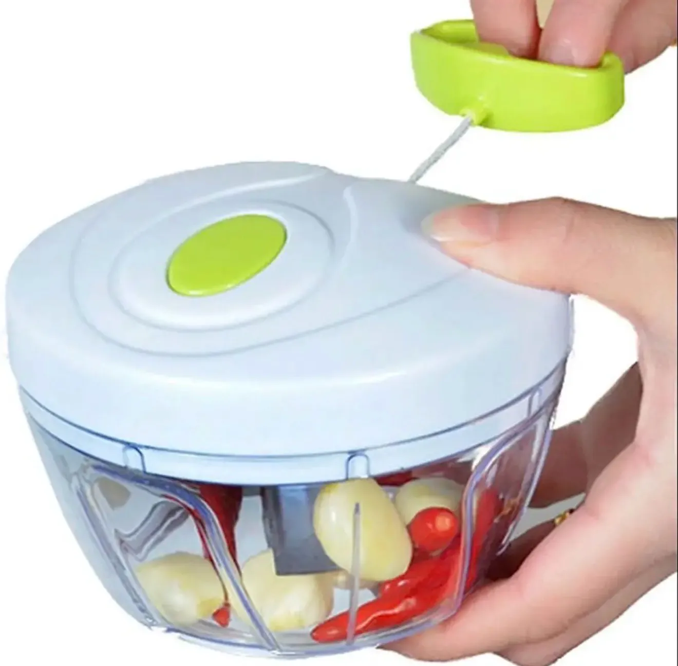 Manual Food Chopper ABS Plastic Kitchen Tool