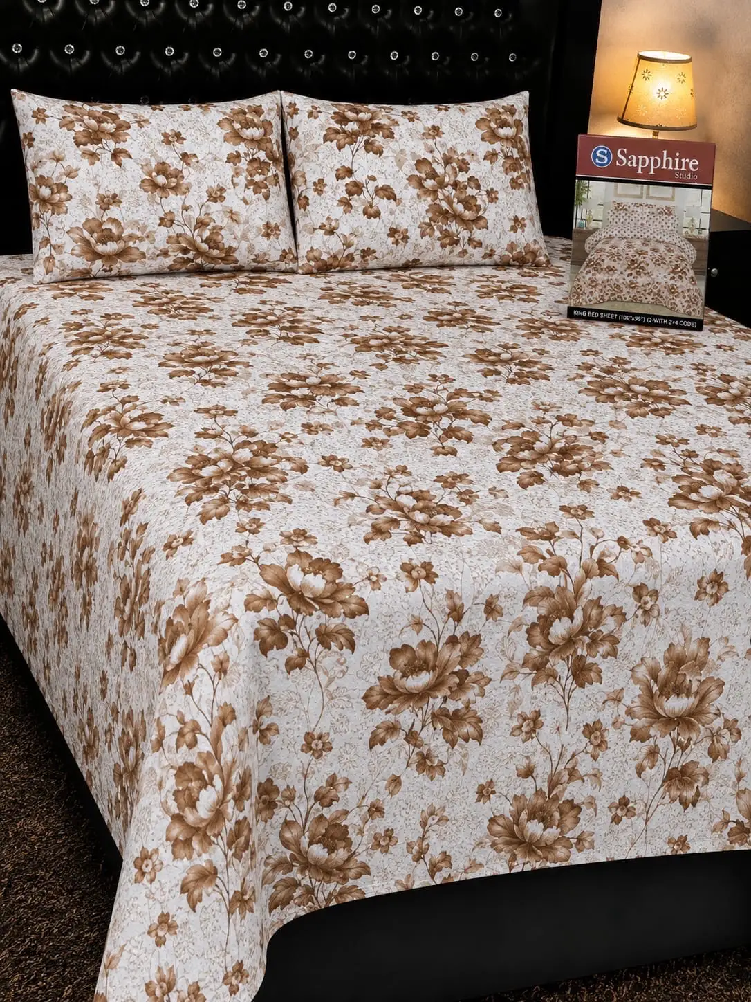 100% pure cotton bedsheet 😍