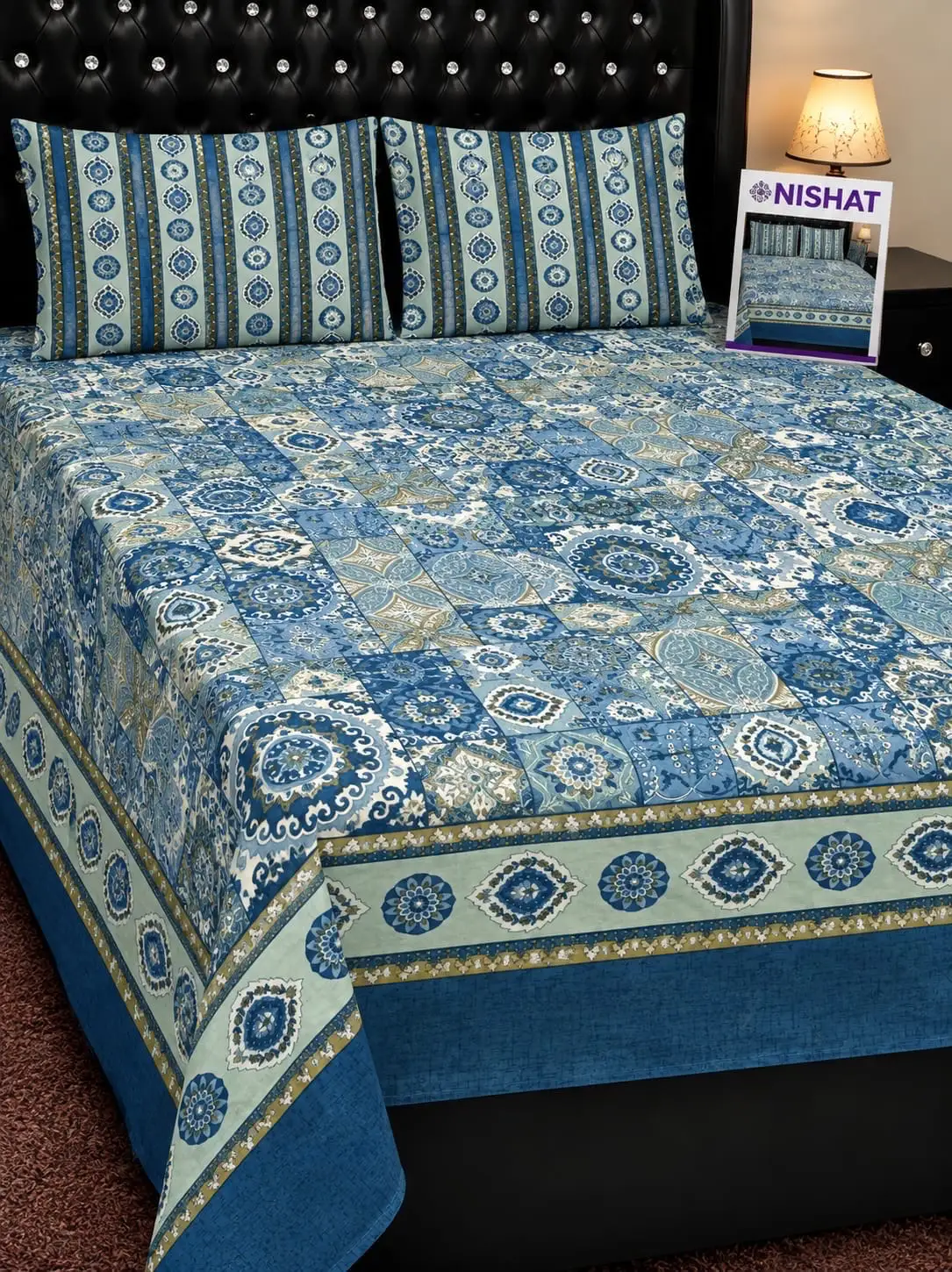 100% pure cotton bedsheet 😍
