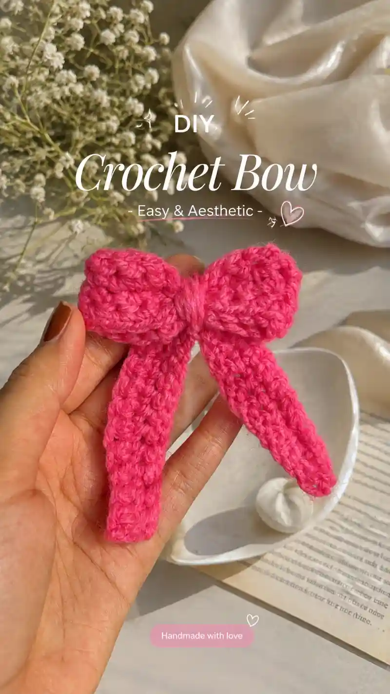 crochet bow